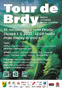 19. ročník Tour de Brdy startují v čtvrtek 1.května v 12h